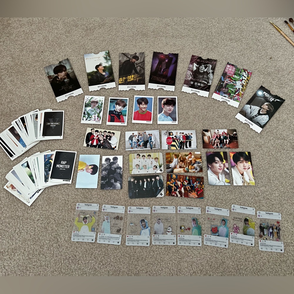 BTS/TXT Unofficial Photocards